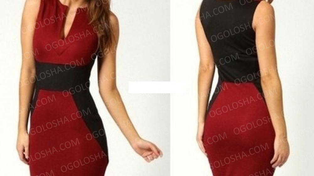 Платье ASOS Bordo