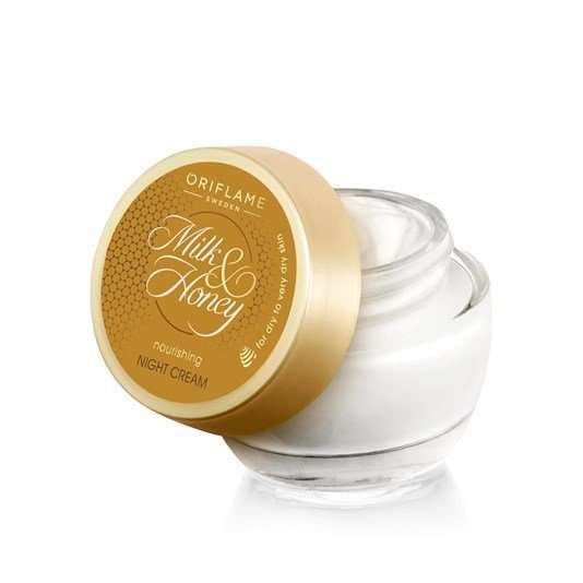 Ночной крем для лица Молоко и мед Oriflame Орифлейм