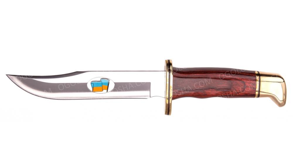 Продам нож Buck 119 с украинский флагом (в коробке)