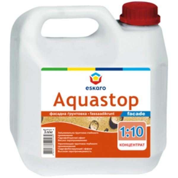 Грунтовка Eskaro Aquastop Facade (3 л.)