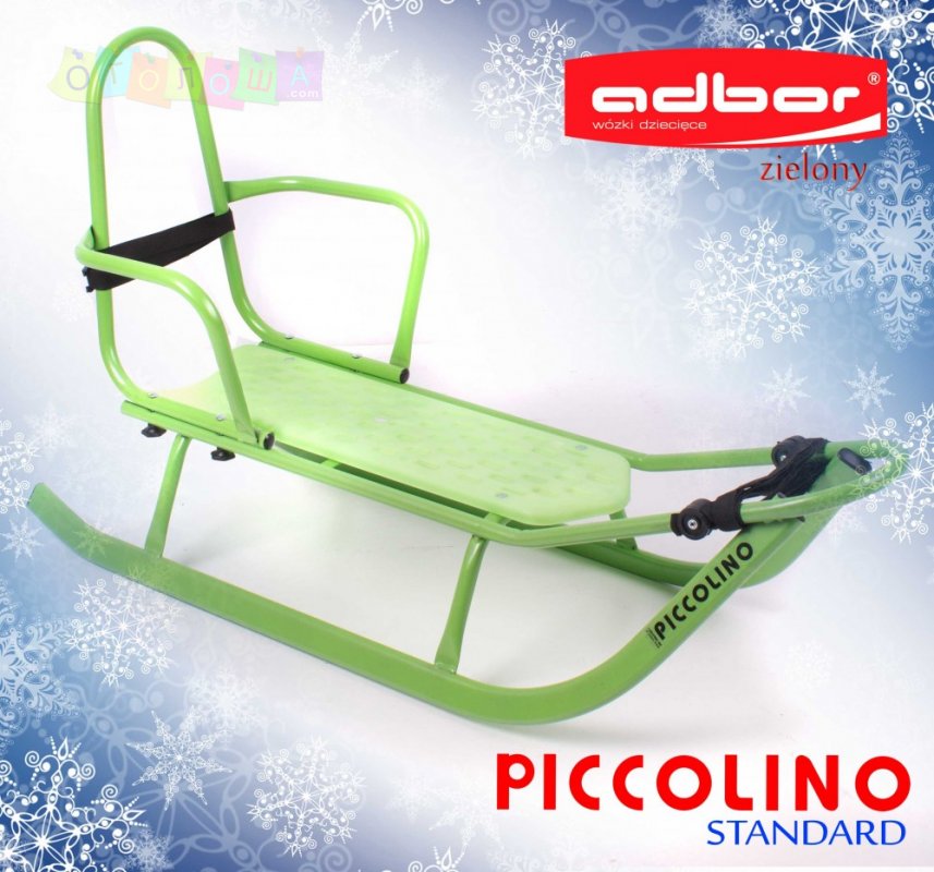 Санки Adbor Piccolino Standart со спинкой