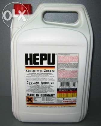 Антифриз HEPU концентрат красный 5 литров. P999-G12-005