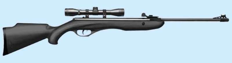 Пневматическая винтовка Crosman Phantom с оптическим прицелом