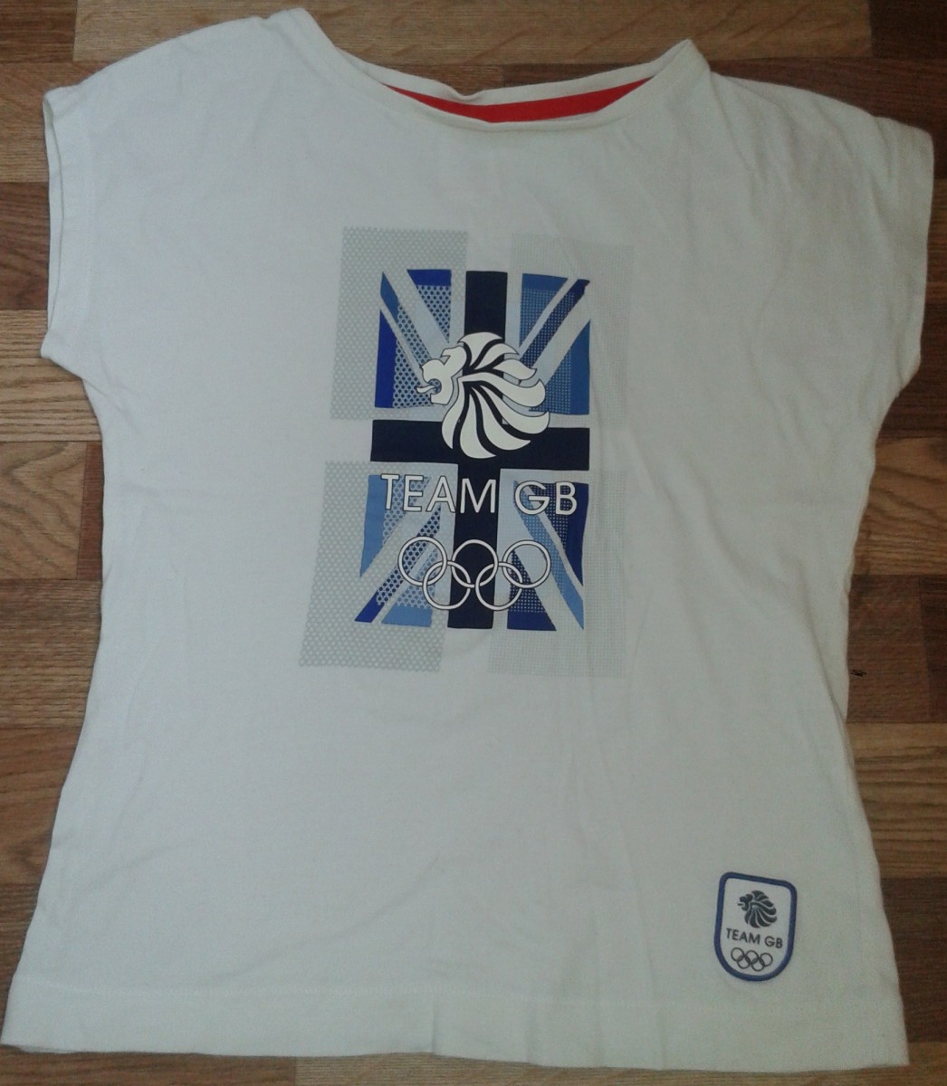 Футболка Marks&Spenser Team GB с символикой Олимпиады в Лондоне 2012
