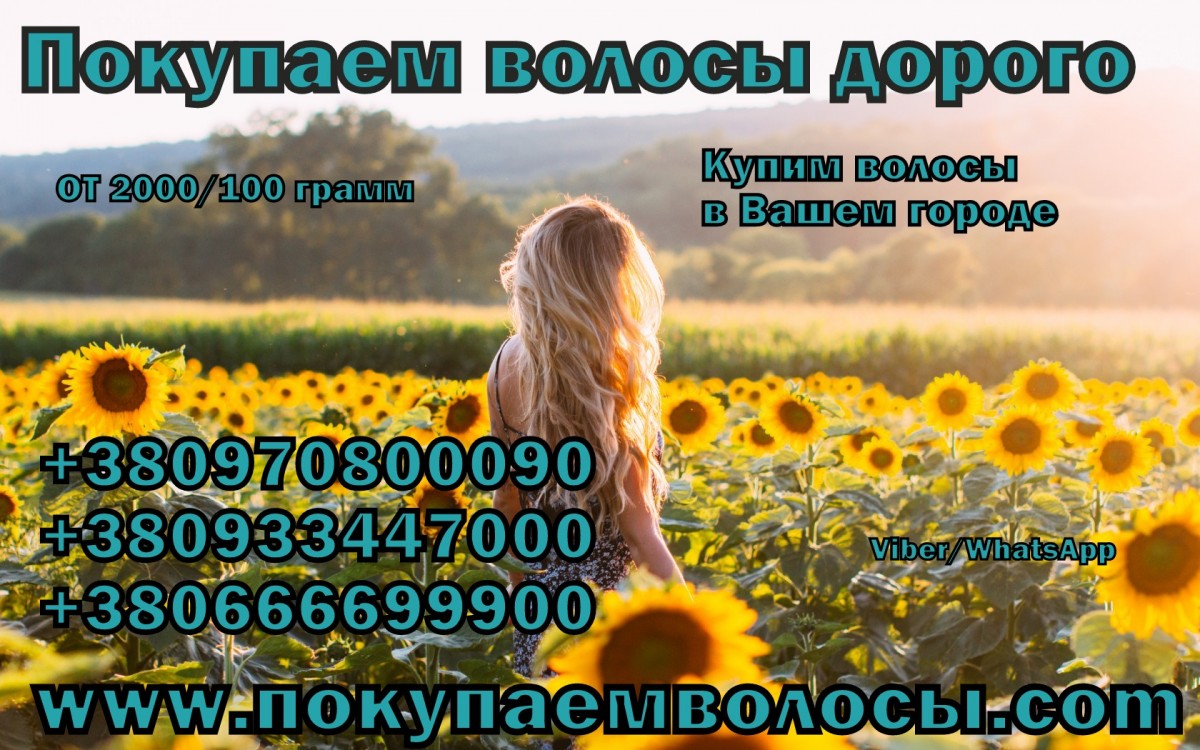 Продать волосы в Николаеве дорого Покупаем волосы дороже всех