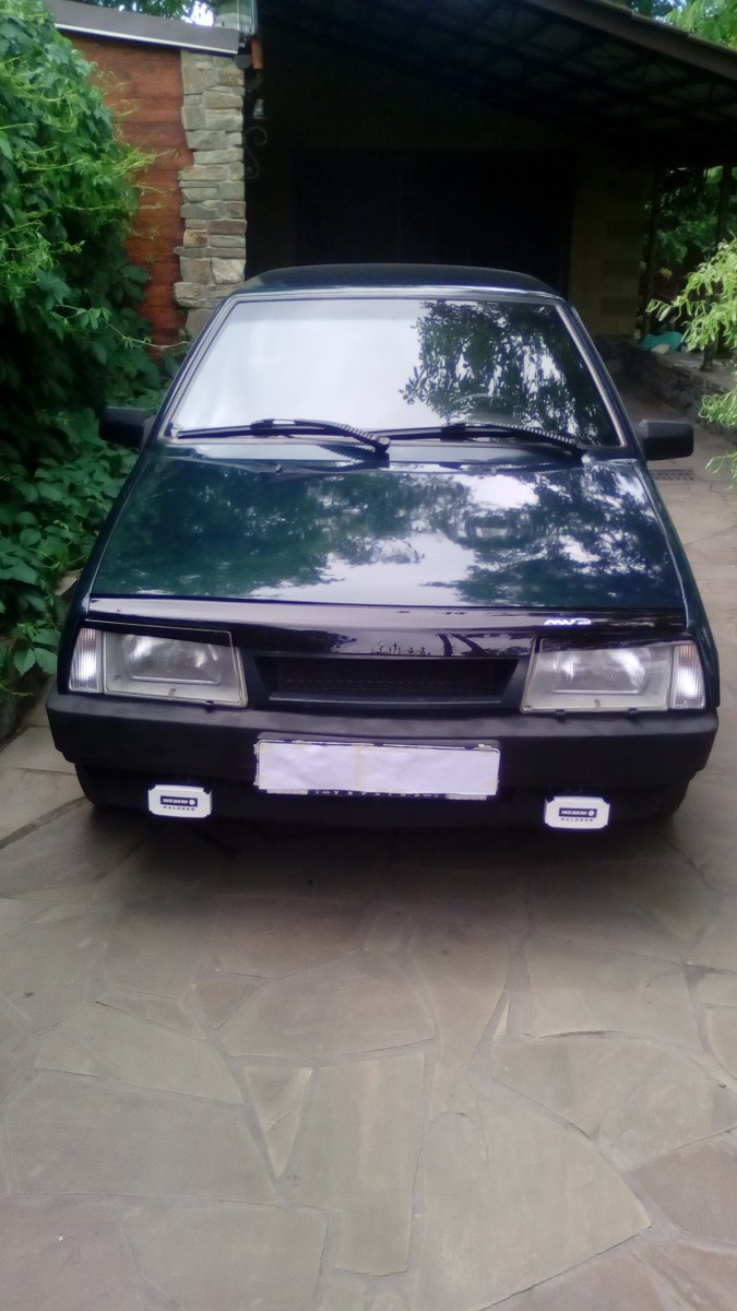 ВАЗ 21099, торпеда OPEL Vectra, сидения Volkswagen