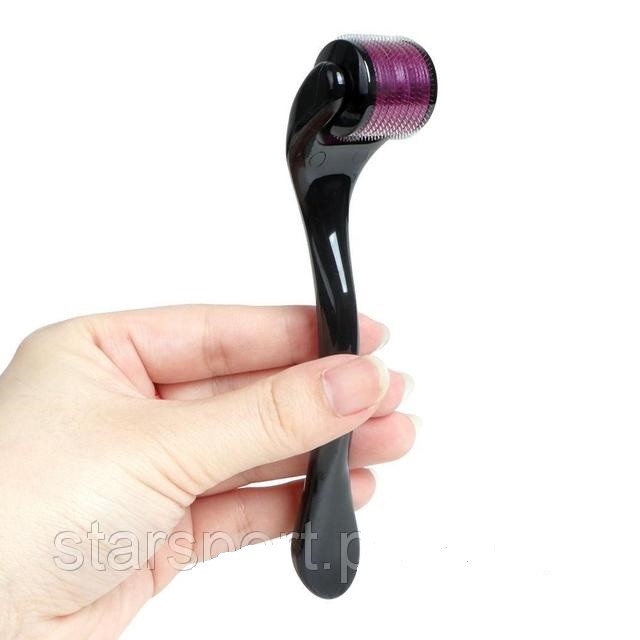 Роликовый массажер для лица Skin Roller - мезороллер