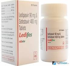 Купите Ледифос\ LEDIFOS (ледипасвир 90мг + софосбувир 400мг) оптом