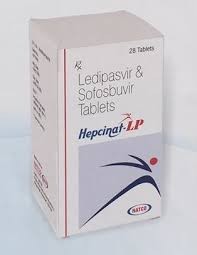 Купите Хепцинат ЛП (Hepcinat LP) софосбувир 400 мг+ ледипасвир 90 мг