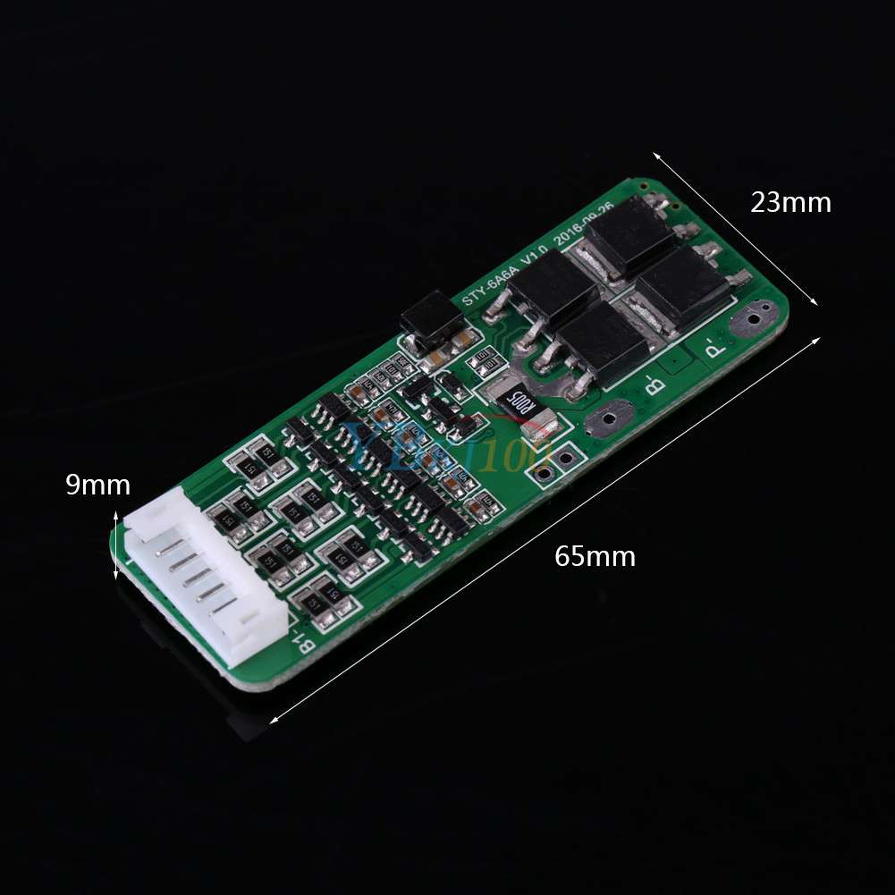 BMS 6S 10-20А, 25.5V Контроллер заряда разряда Li-Ion с балансиром