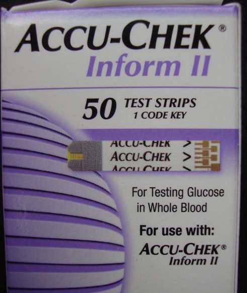 Купить тест-полоски для глюкометра Accu-Chek Inform II