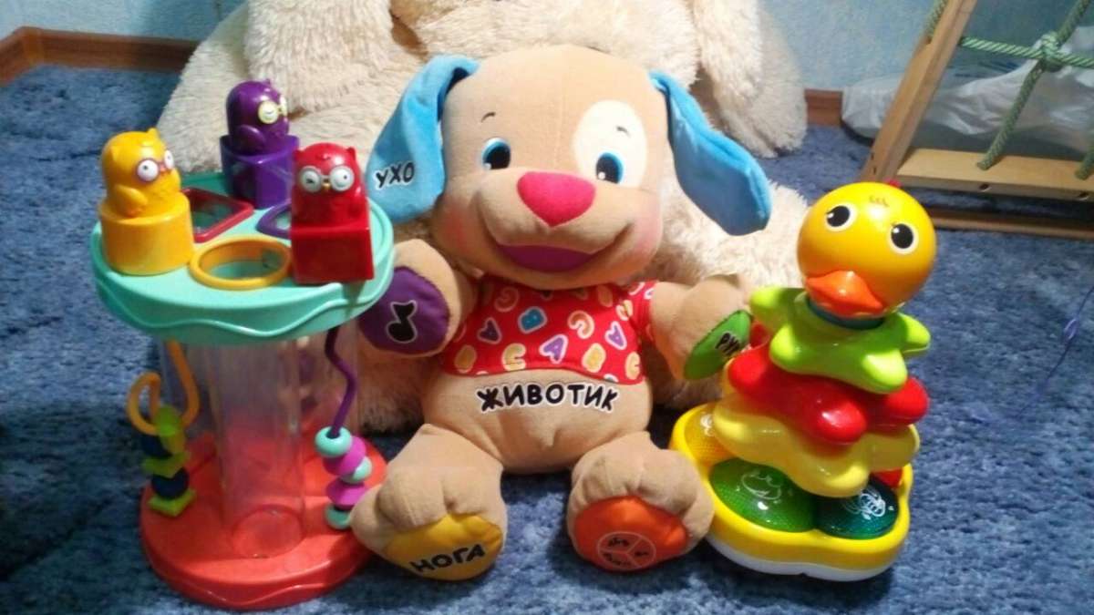Умный Щенок Fisher price русскоязычный
