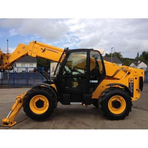 Аренда телескопического погрузчика JCB 535-125 12,5 м 3,5 т