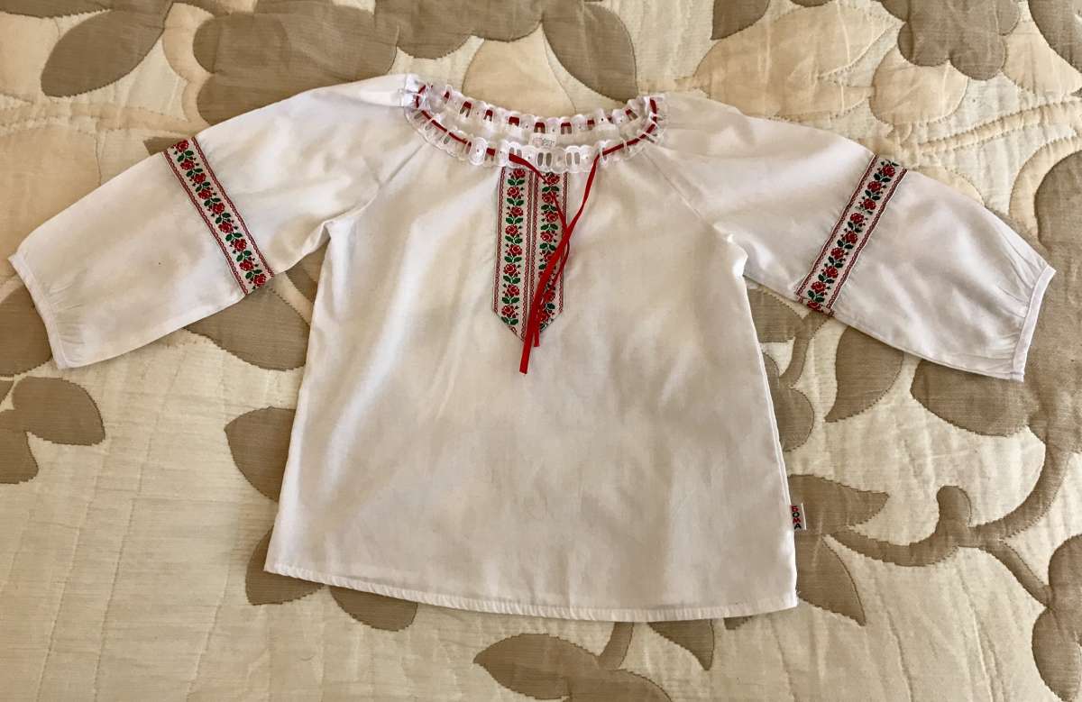 Блузка вышиванка, р.98