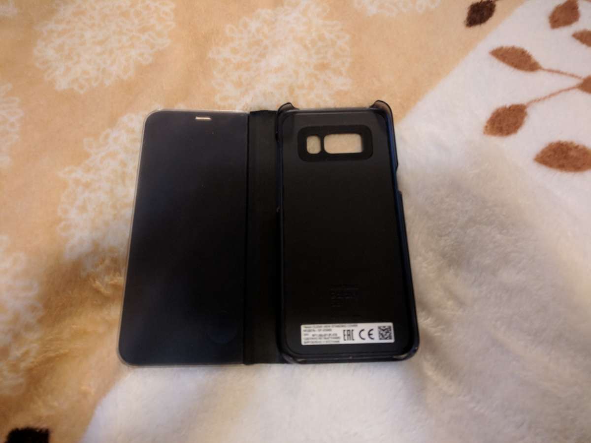 Чехол Samsung Clear View Standing Cover Galaxy S8 ( EF-ZG950CBEGRU )