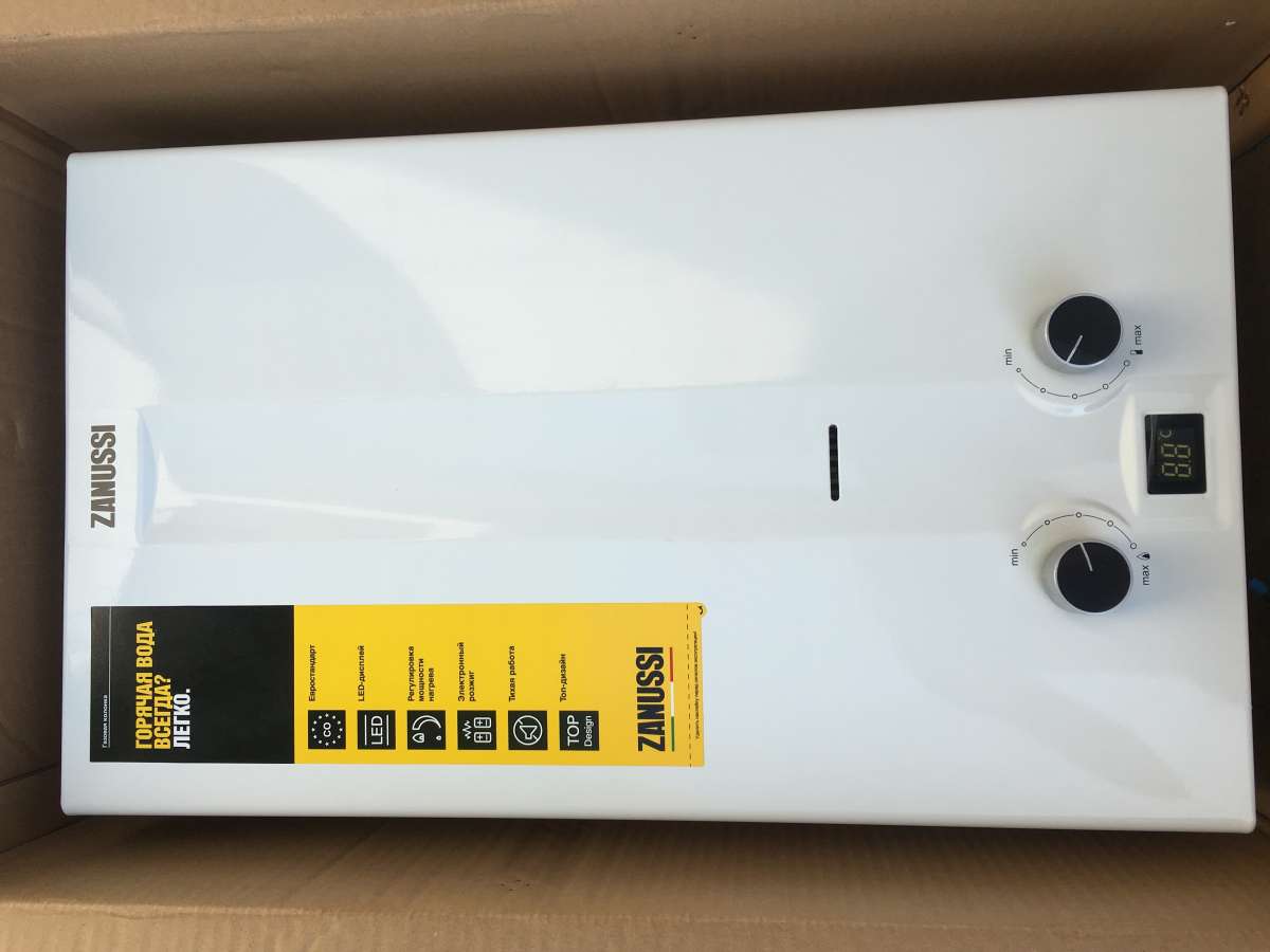 Газовая колонка ZANUSSI GWH 10 Fonte