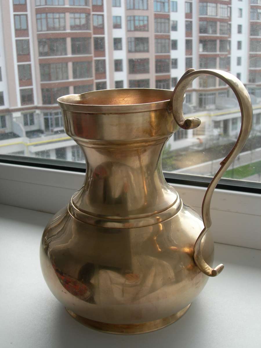 Кувшин, большой, декоративный, бронза, Германия