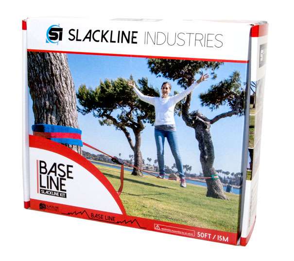 Слэклайн Slackline Industries Base Line 25 метров с защитой
