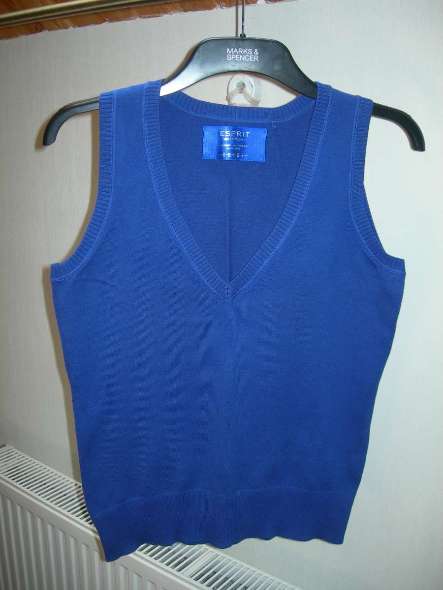 Жилетка, Esprit, Германия, хлопок, р М, 46-48