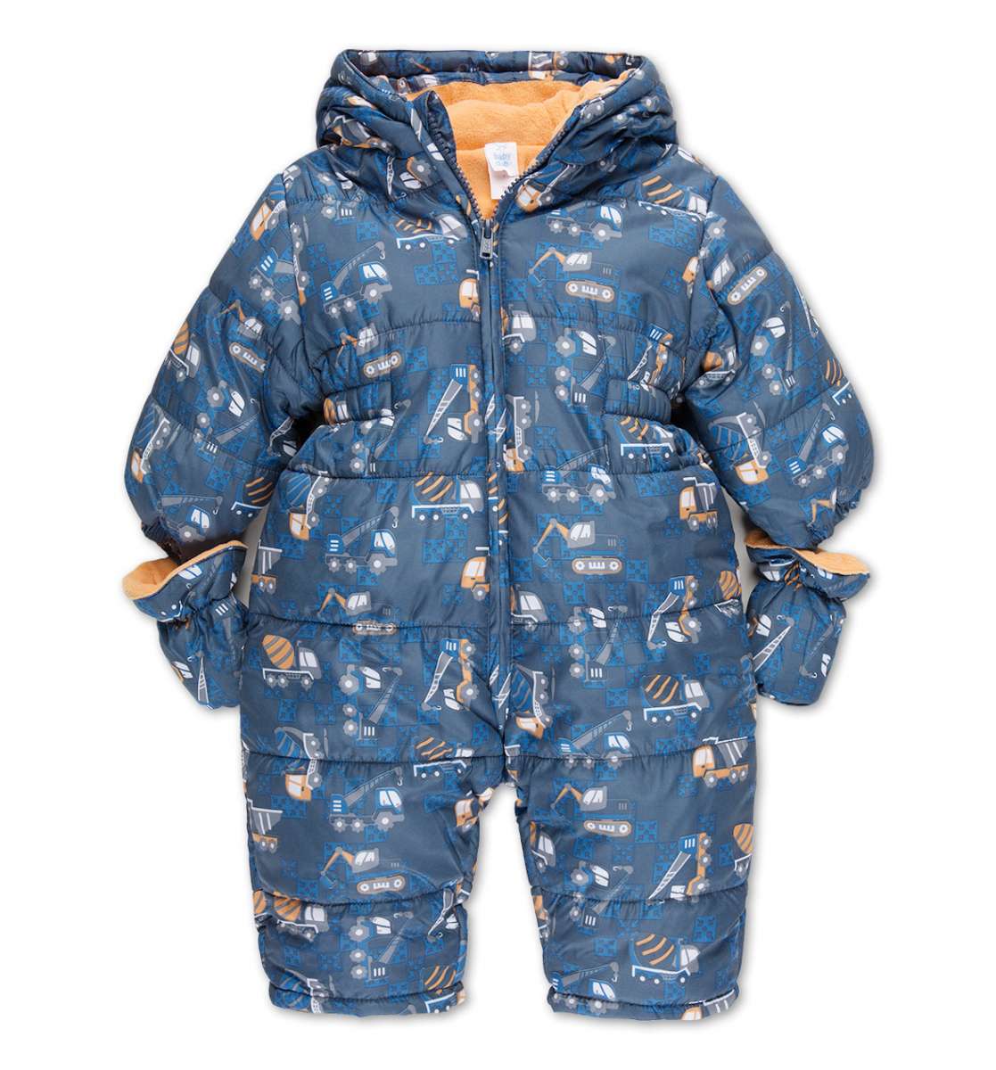 Зимний комбинезон с варежками Baby Club для мальчиков, р. 80, 86. Герм