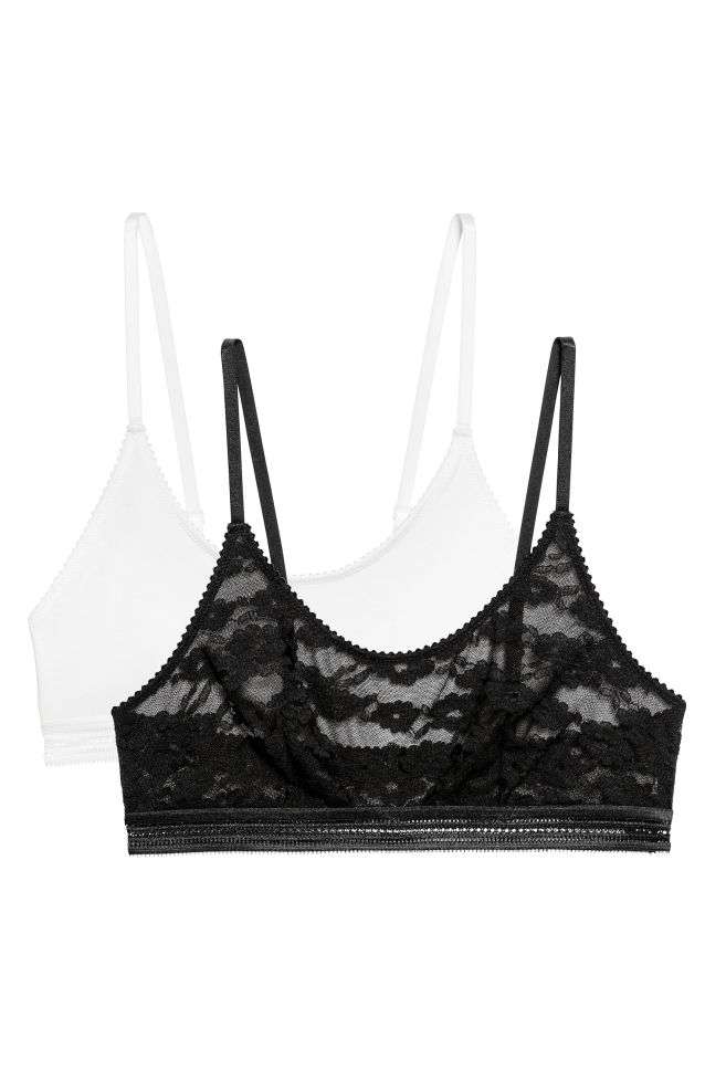 Набор из 2 мягких бюстгальтеров H&M