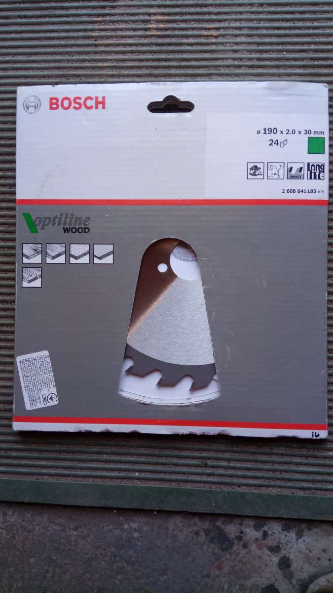 Диск пильный Bosch 190x30 24 Optiline Wood