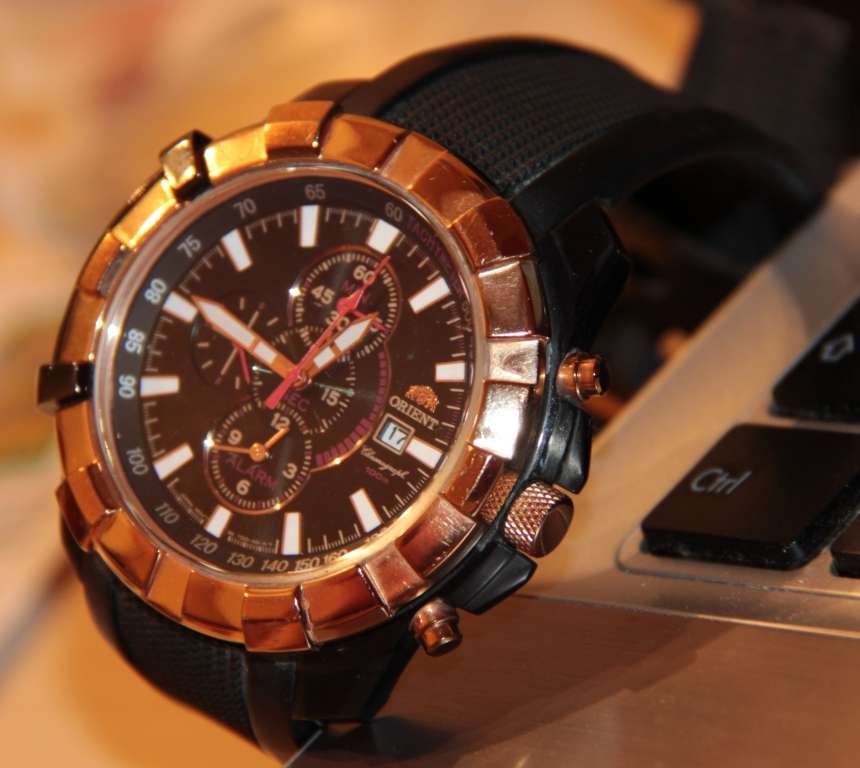 Хронограф Orient Ftd10001b0, коллекция - Alarm Chrono