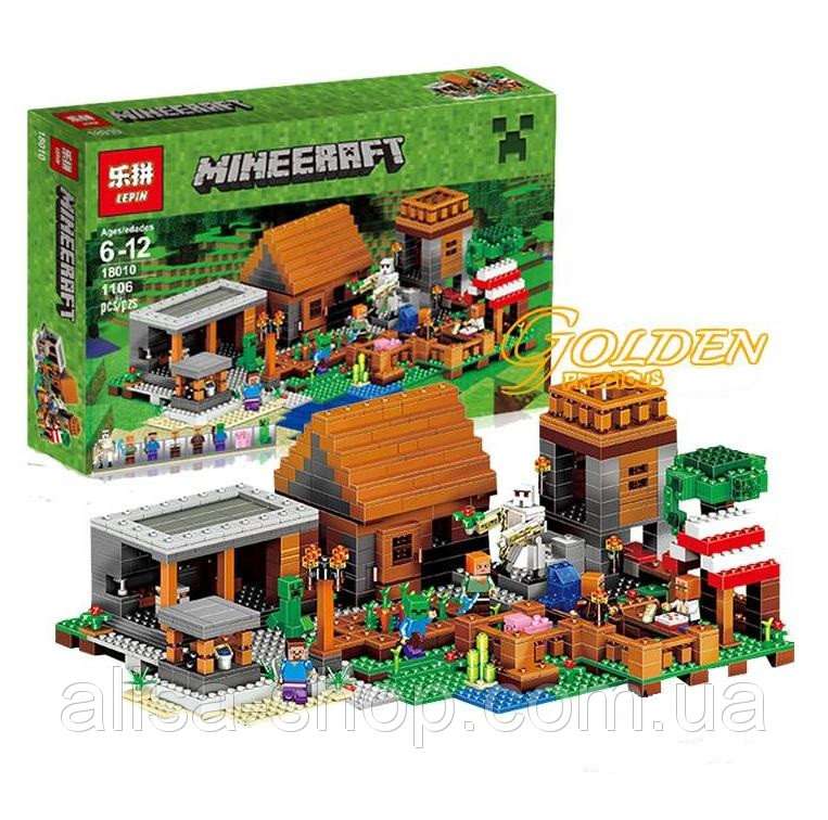 Конструктор Lepin 18010 Minecraft \ Майнкрафт