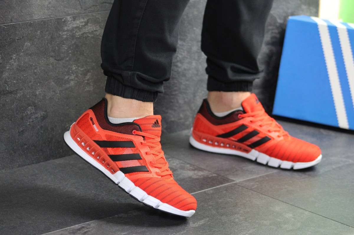 Купить Черно Оранжевые Кроссовки