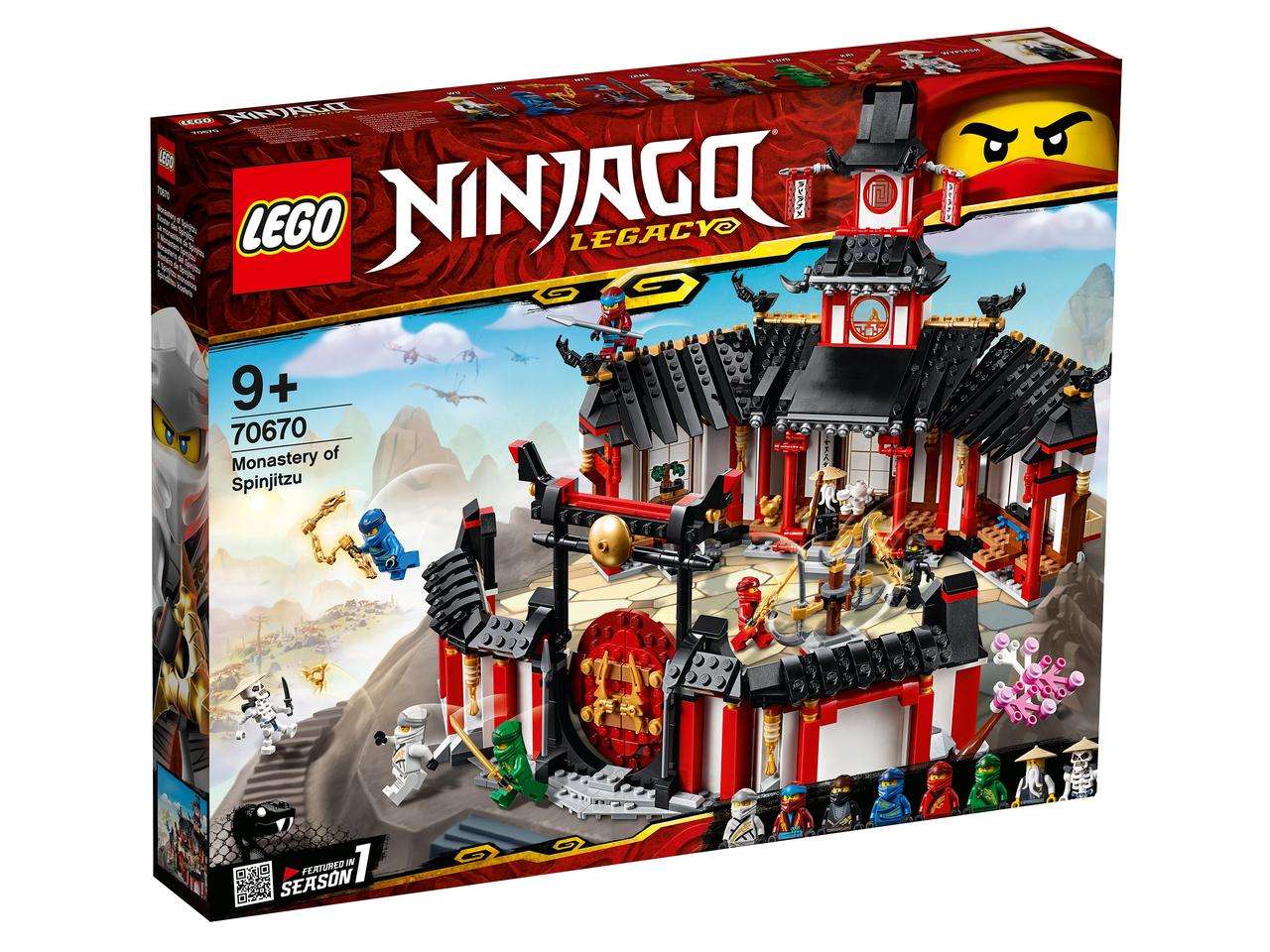 Конструктор LEGO Ninjago. Монастырь Кружитцу