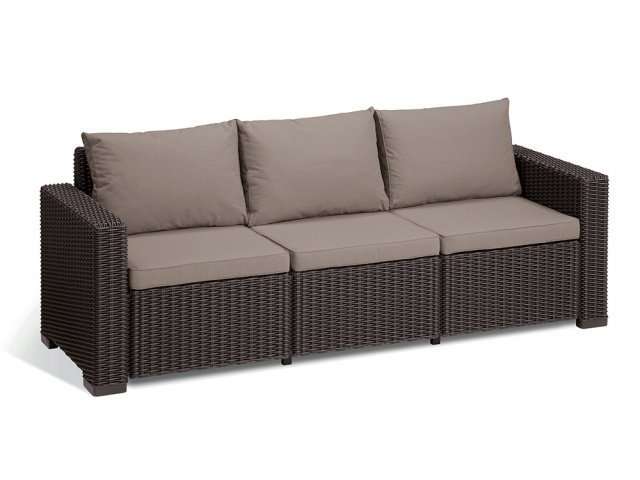 Садовая мебель California 3 Seater Sofa Allibert, Keter