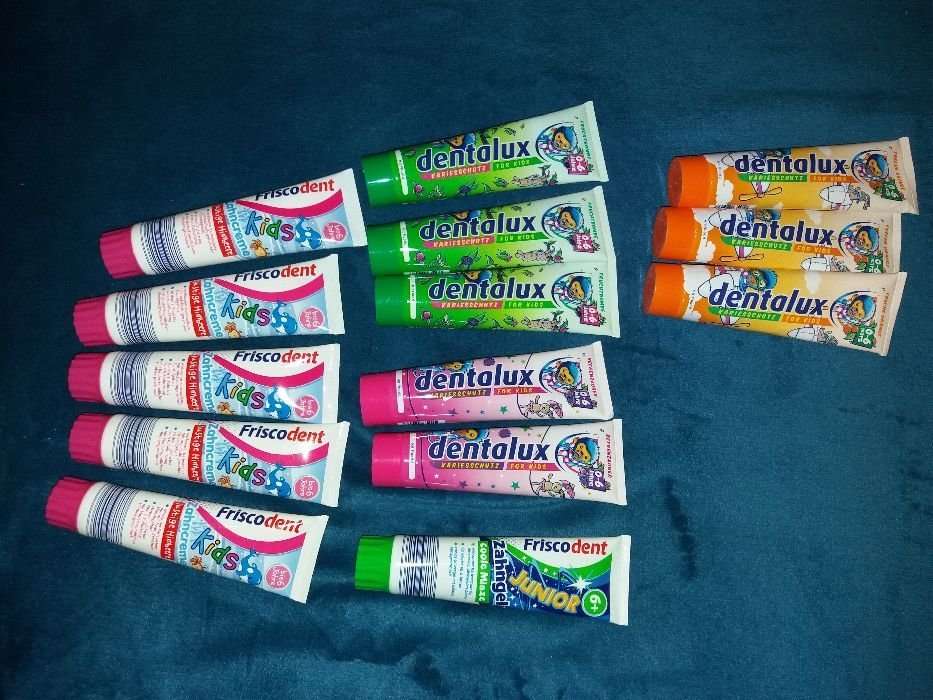 Детска зубная паста Dentalux