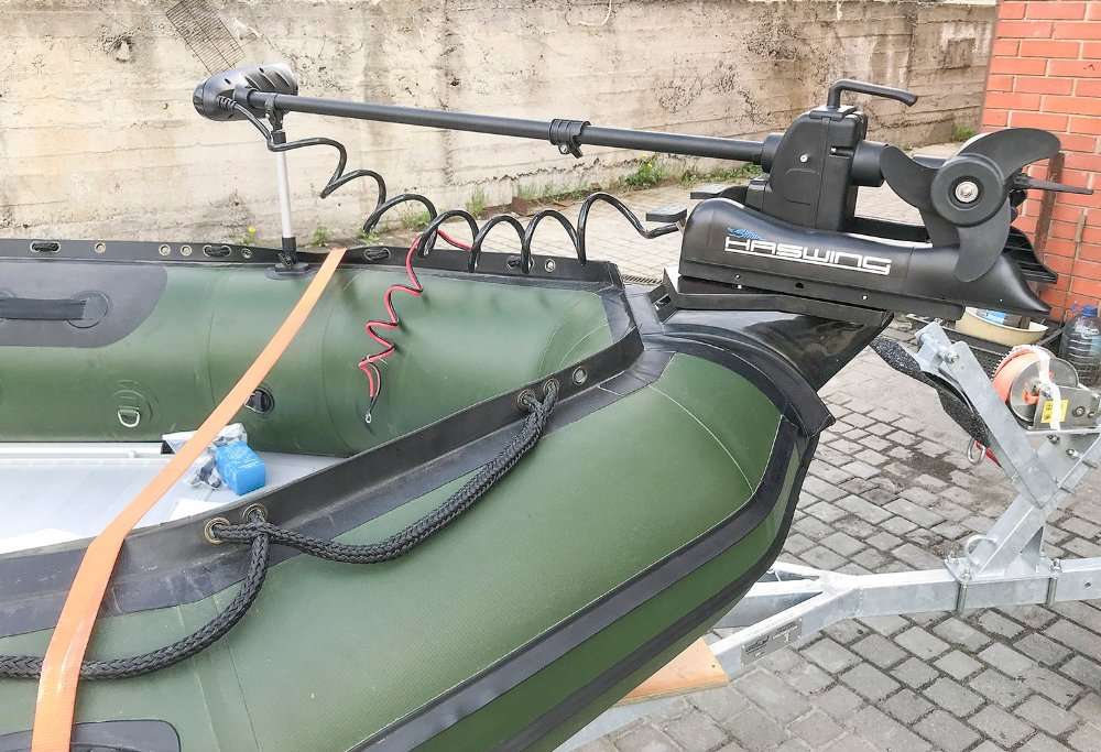 Хасвинг Haswing Cayman B электромотор, электроякорь GPS, установка: 17 ...
