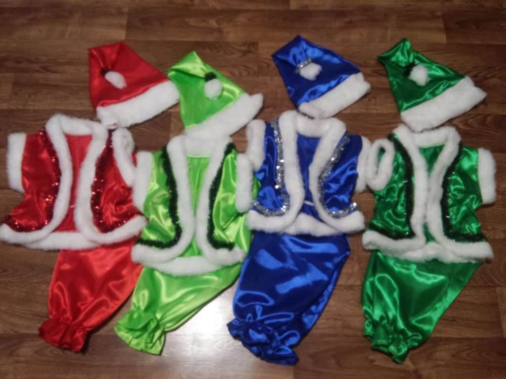 Новогодний карнавальный костюм гнома. Продам.Новые!