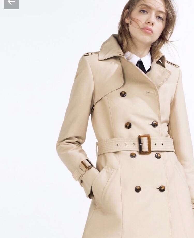 Класичний тренч Zara