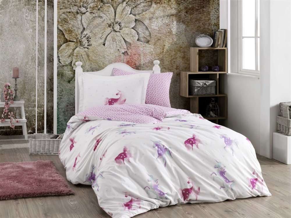 Постельное белье Тм Hobby Poplin Mia 160×220 Турция