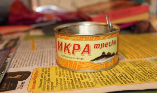 Икра минтая, судака, сазана, трески, сига