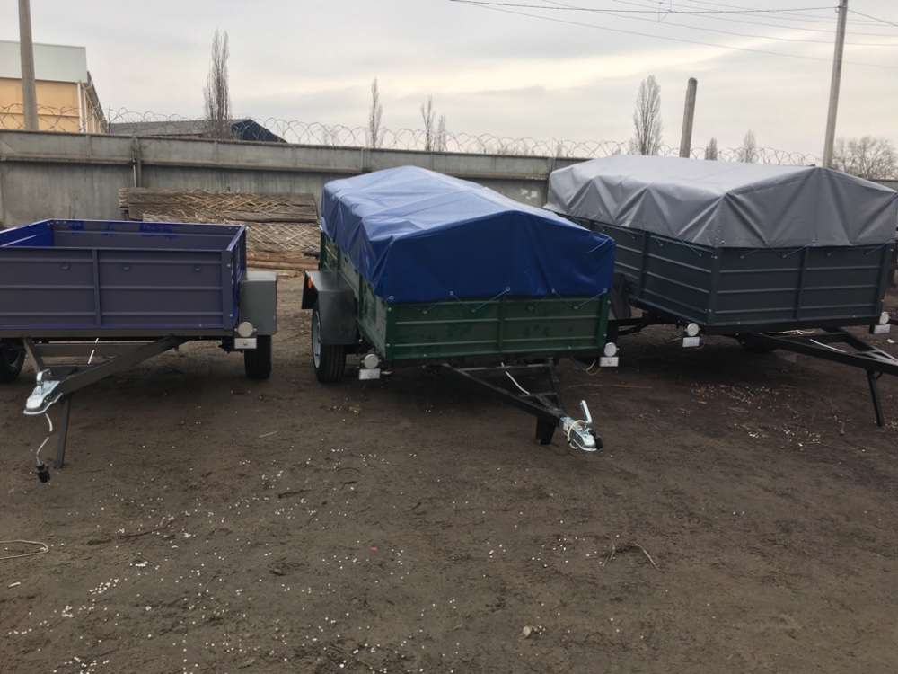 Купить одноосный прицеп на рессорах Волга