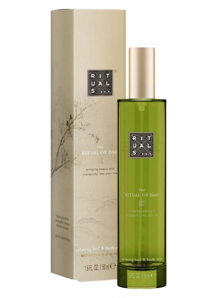 Rituals cosmetic. Парфюмированый аромат для кровати и тела.