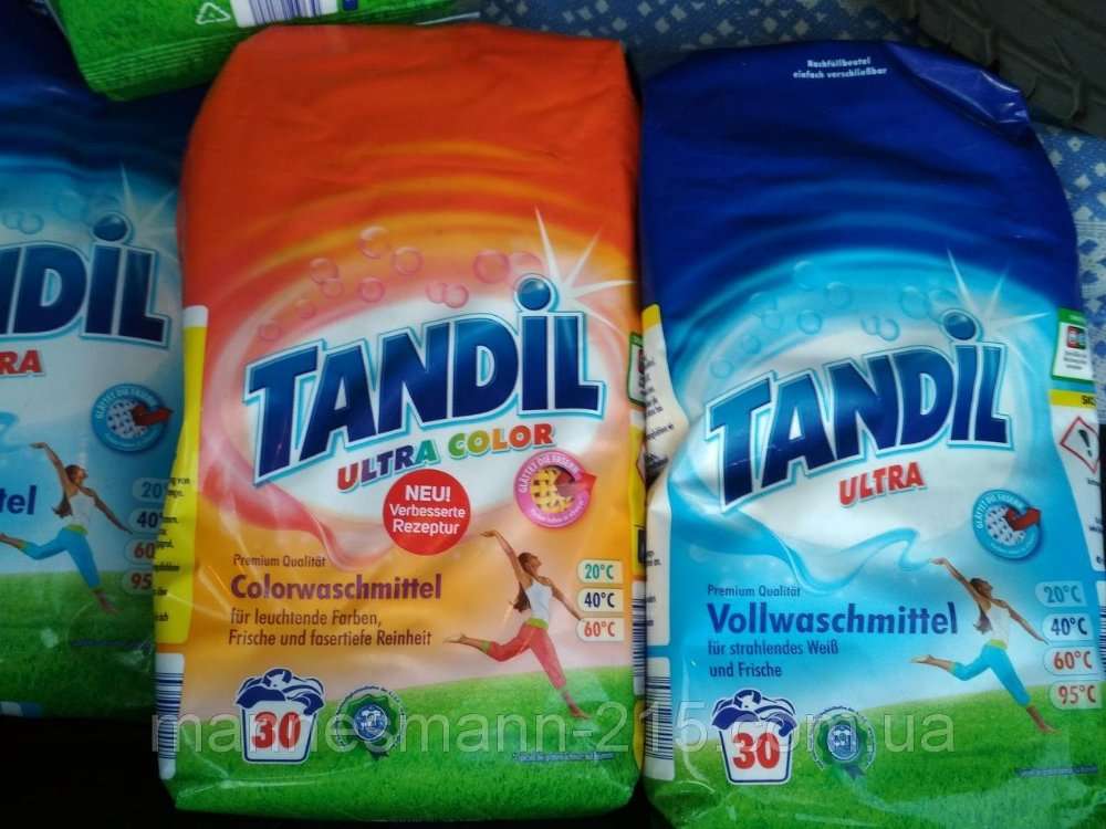 Стиральный порошок для белого и цветного Tandil Ultra Plus, Ultra Colo