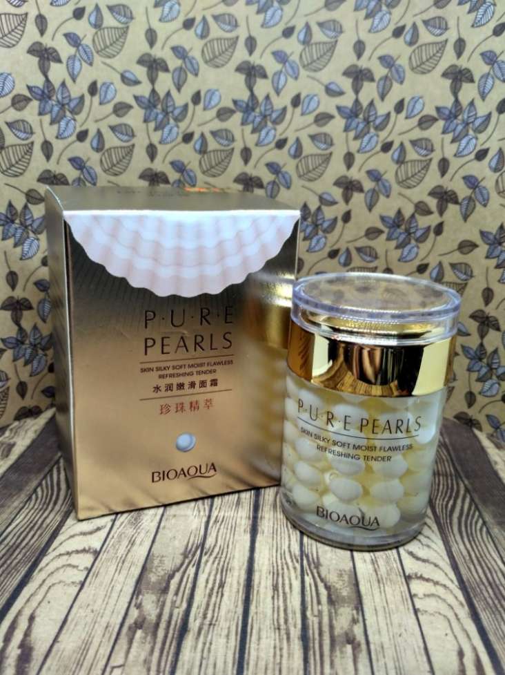 Жемчужный крем для лица BIOAQUA PURE PEARLS