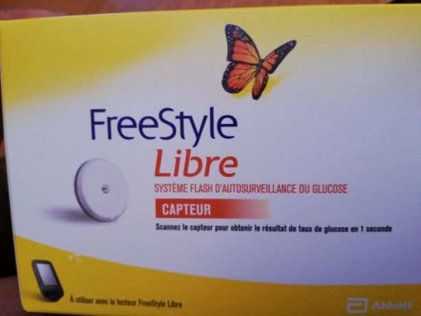 Сенсор Freestyle Libre для круглосуточного измерения сахара в крови
